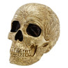 Tête de mort baroque dorée pour décoration
