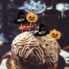 Décoration gâteau Halloween avec pics