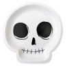 Assiette tête de mort Halloween