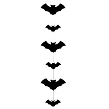 Guirlande verticale chauve-souris Halloween