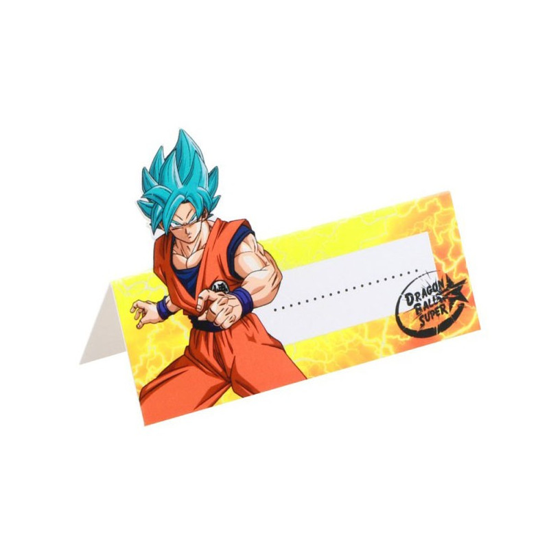 Marque-place Dragon Ball Z anniversaire