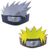 Coiffes Naruto et Kakashi en carton