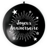 Ballon géant anniversaire noir