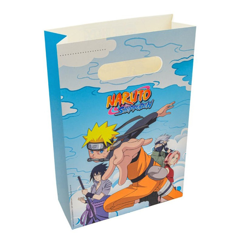 Sac Cadeau Naruto Shippuden en carton x4