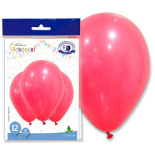 Ballon rouge pastel