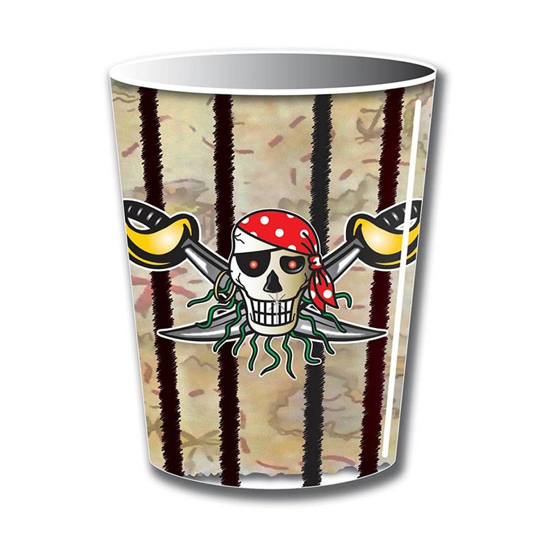 Gobelet pirate carton anniversaire