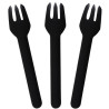 Fourchette en carton noir