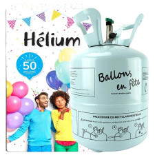 Bouteille hélium pour gonfler 50 ballons