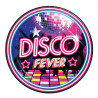 Assiettes disco en carton Assiettes disco en carton