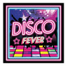 Serviette disco en papier