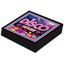 Serviettes thème disco