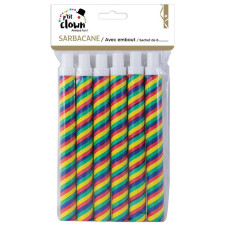 Sarbacanes x4 pièces + 80 boules cotillons - Multicolore