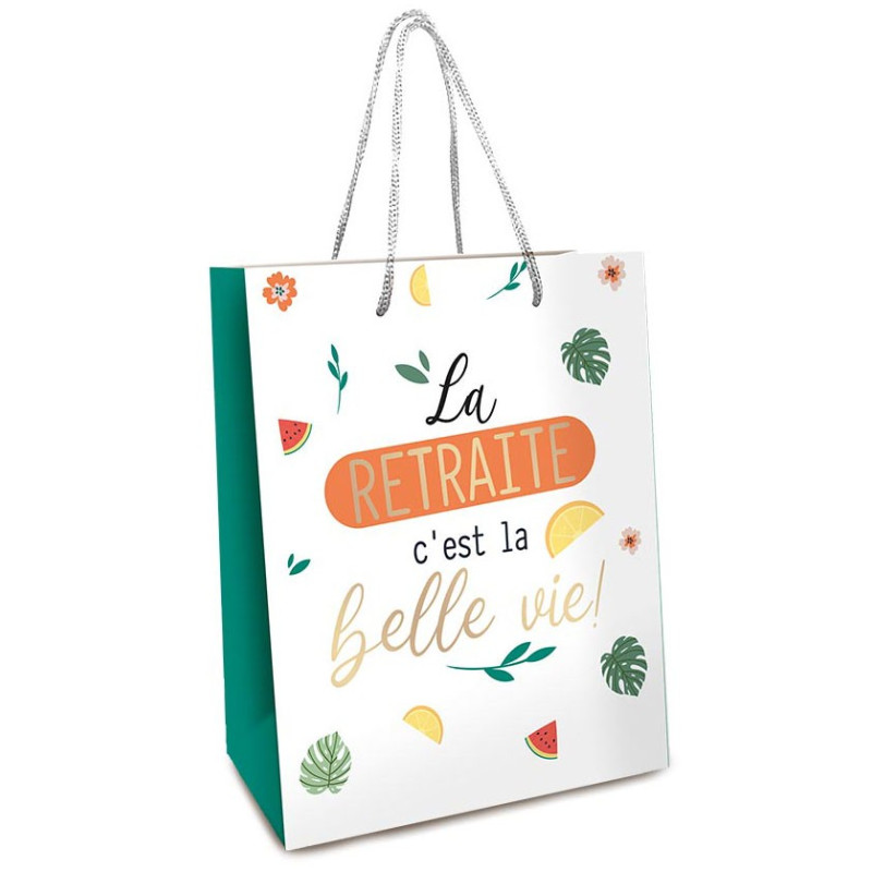 Sac cadeau retraite