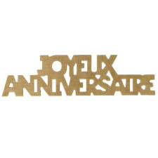 Confettis joyeux anniversaire géant thème nature