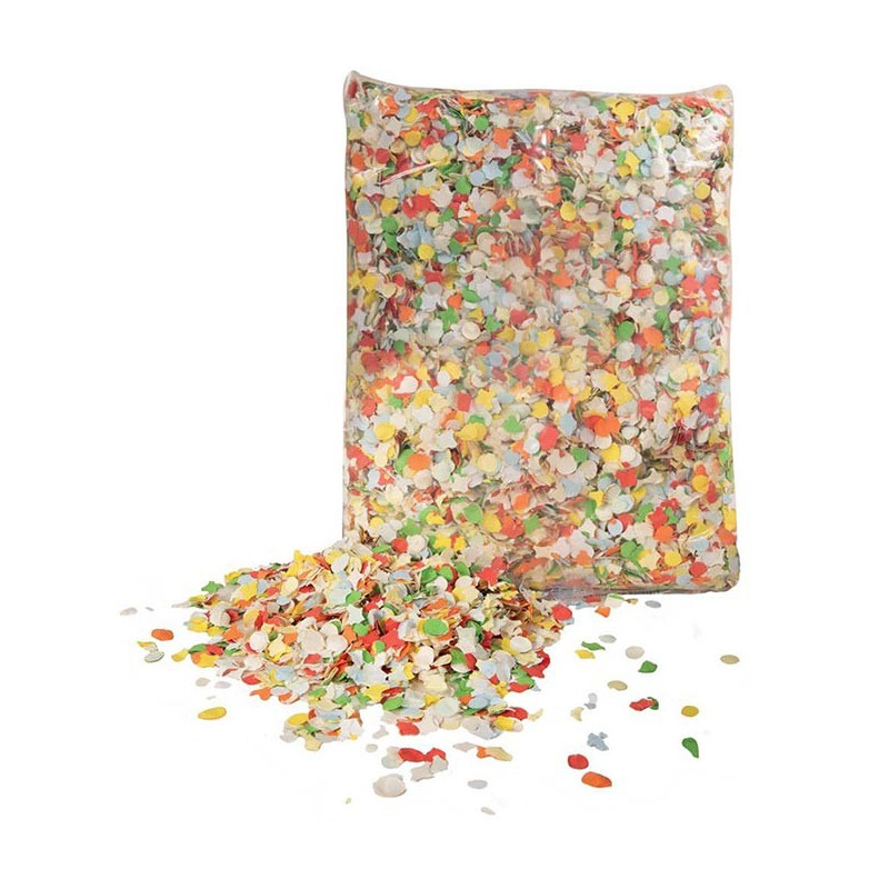 Confettis multicolores sachet de 100 grammes