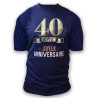 Tee-shirt anniversaire 40 ans homme