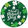 Assiette Saint-Patrick en carton Assiette Saint-Patrick en carton