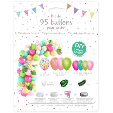 Kit arche de ballon thème tropical