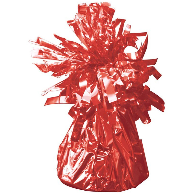 Poids ballon hélium rouge