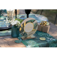 Table anniversaire thème tropical Table anniversaire thème tropical