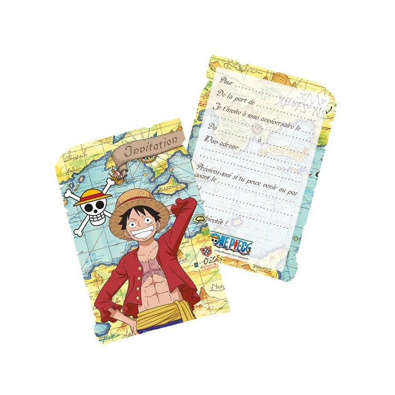 Carte anniversaire One Piece Carte anniversaire One Piece