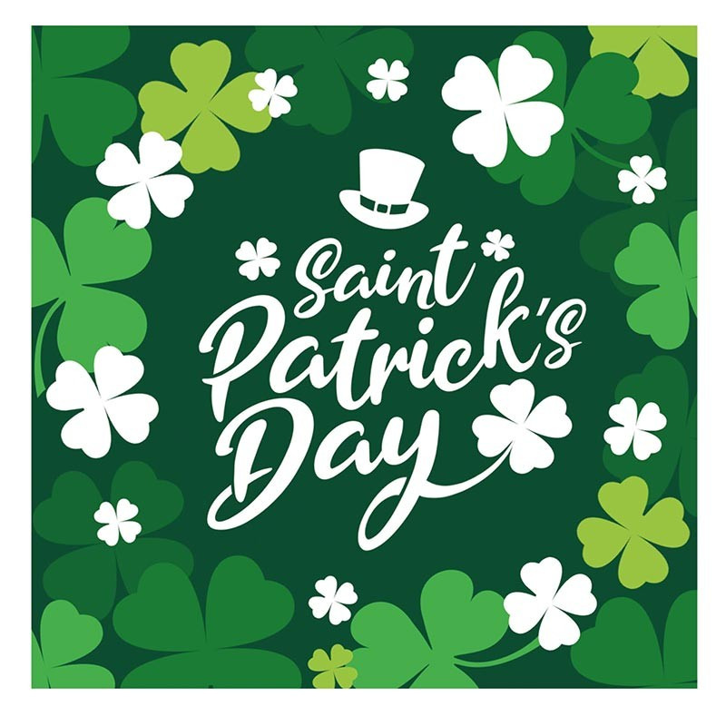 Serviette Saint-Patrick