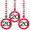 Décorations à Suspendre 20 Ans | Tralala-Fêtes.fr