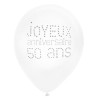 Ballons joyeux anniversaire 50 ans