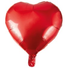 Ballon coeur rouge