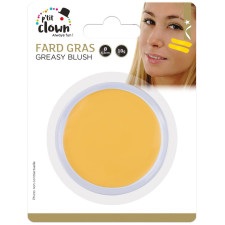 Fard gras jaune maquillage