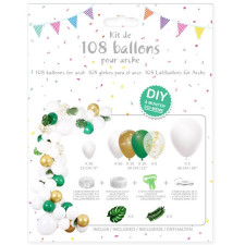 Arche ballon thème jungle