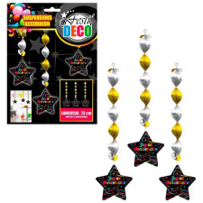 Guirlande joyeux anniversaire à suspendre multicolore