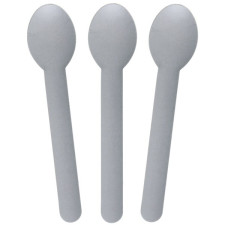 Cuillères jetables argent en papier