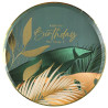 Assiette jungle anniversaire