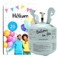 Bouteilles d'hélium pour gonfler de 1 à 50 ballons