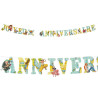 Guirlande One Piece anniversaire en carton Guirlande One Piece anniversaire en carton