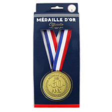 Médaille 60 ans