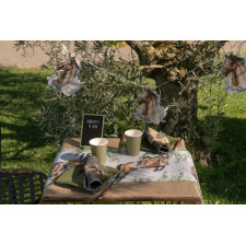 Décoration avec ruban jute Décoration avec ruban jute