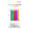 Bougies d'anniversaire colorées Bougies d'anniversaire colorées