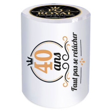 Rouleau papier WC 40 ans anniversaire