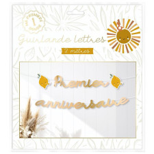 Guirlande premier anniversaire Guirlande premier anniversaire