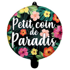 Ballon Hawaï petit coin de paradis 45 cm