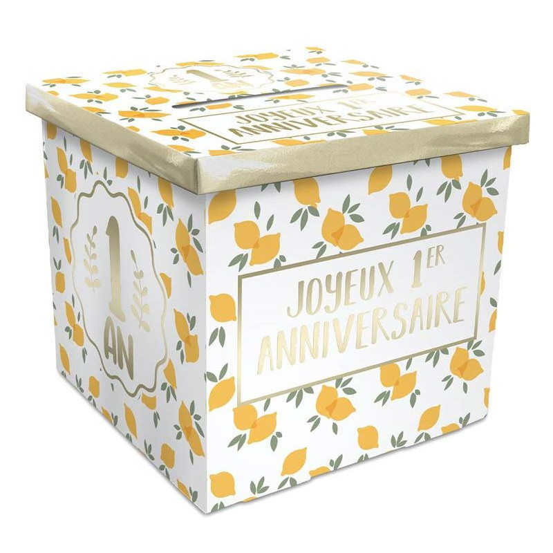 Urne anniversaire 1 an