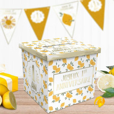 Urne joyeux anniversaire 1 ans de décoration