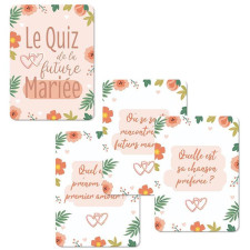 Jeu quiz de la future mariée