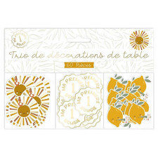 Confettis de table anniversaire 1 an