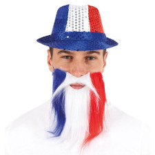 Barbe bleu blanc rouge France