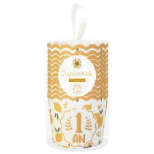 Caissettes cupcake anniversaire 1 an