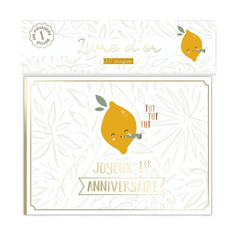 Livre d'or 1 an Livre d'or 1 an