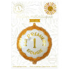 Ballon 1 an alu pour anniversaire